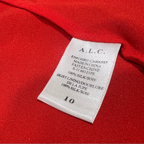 ALC asymmetrical dress size 10 - Picture 12 of 14